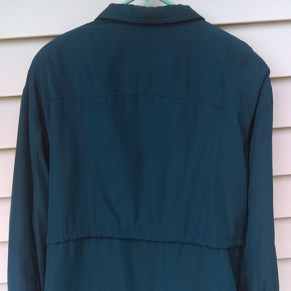 Gallery Sport teal color jacket Vintage sz L - Picture 3 of 8